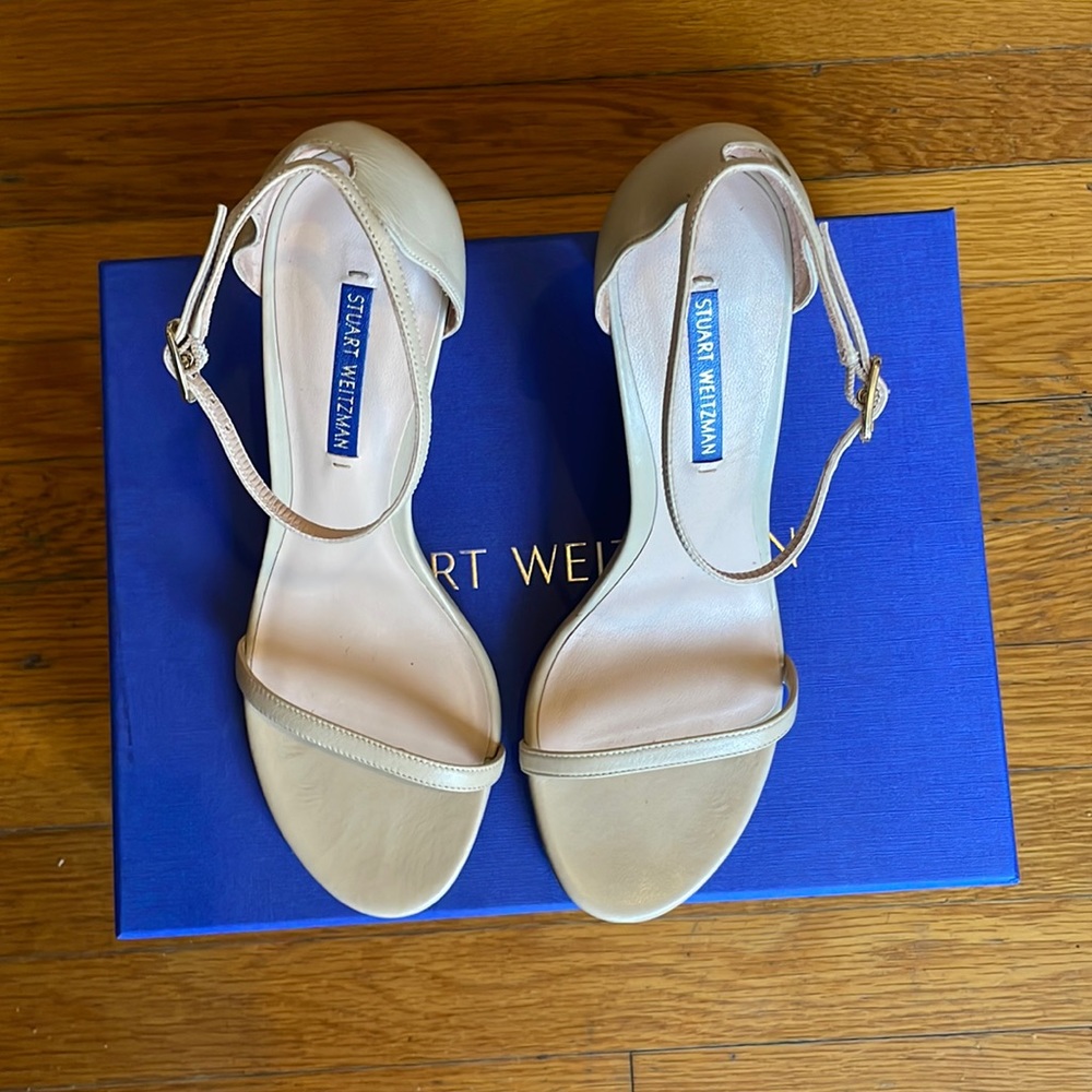 Stuart Weitzman Nudistrong heeled sandal